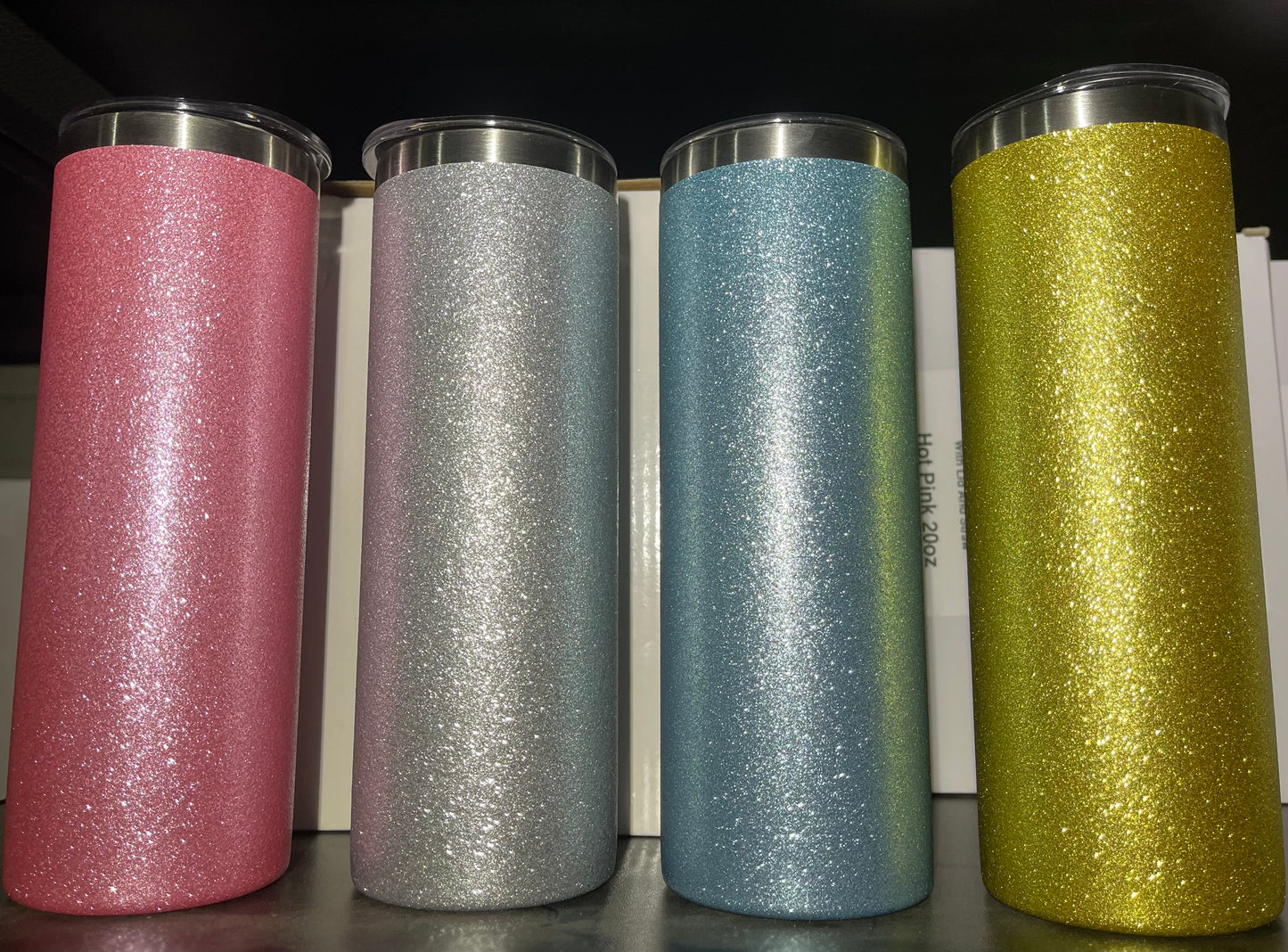 20oz Sublimation Glitter Tumbler