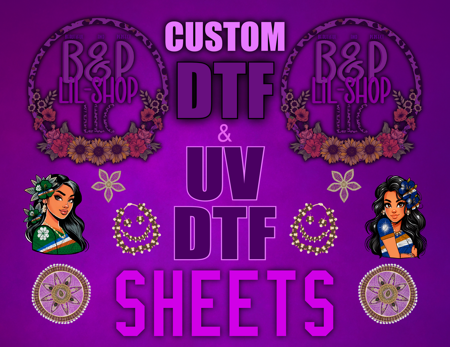 CUSTOM TRANSFER (You Send We Print)