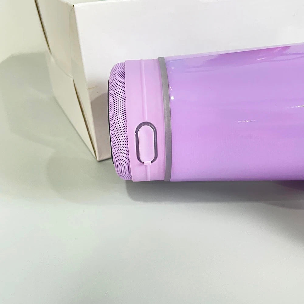 40oz Blank Sublimation Tumbler With Speaker