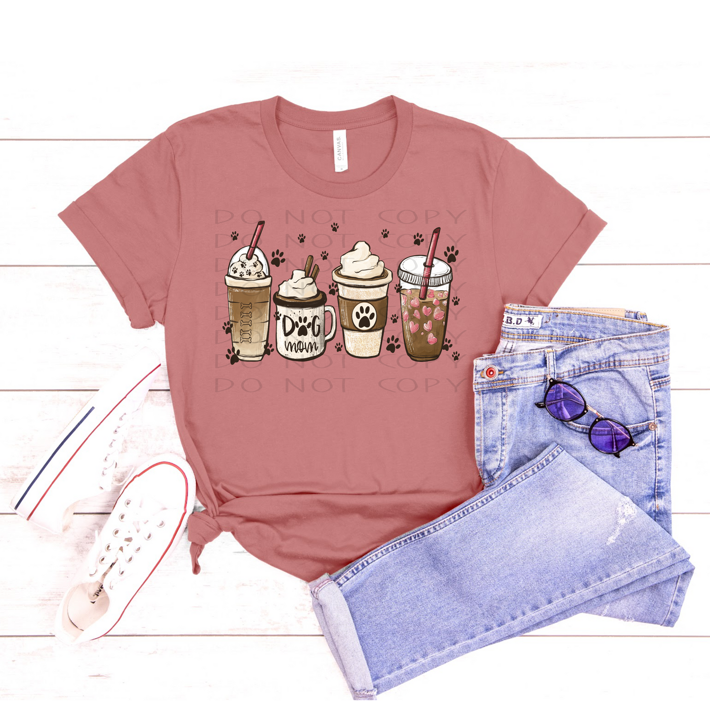 Dog Mom DTF Heat Transfer RTS