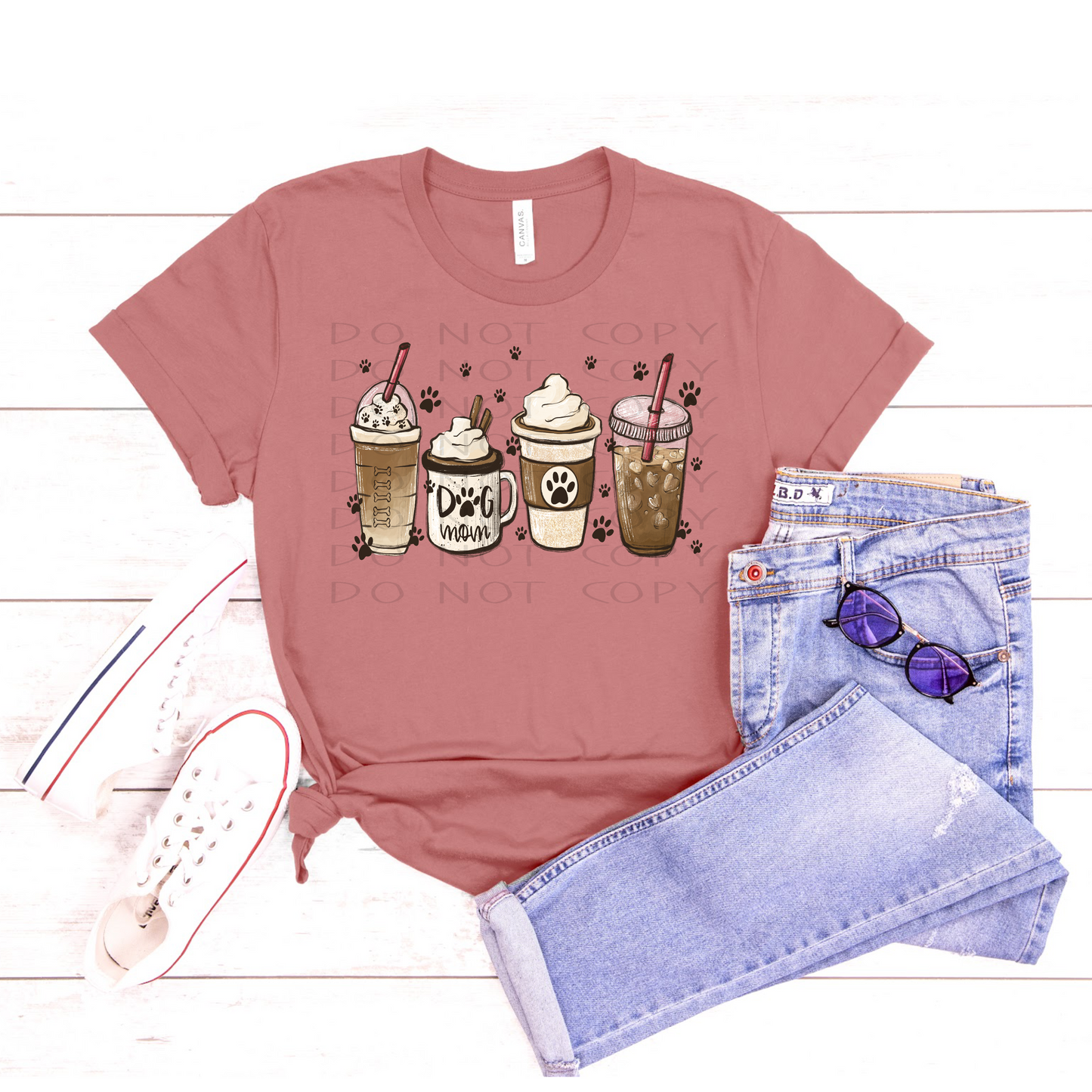 Dog Mom DTF Heat Transfer RTS