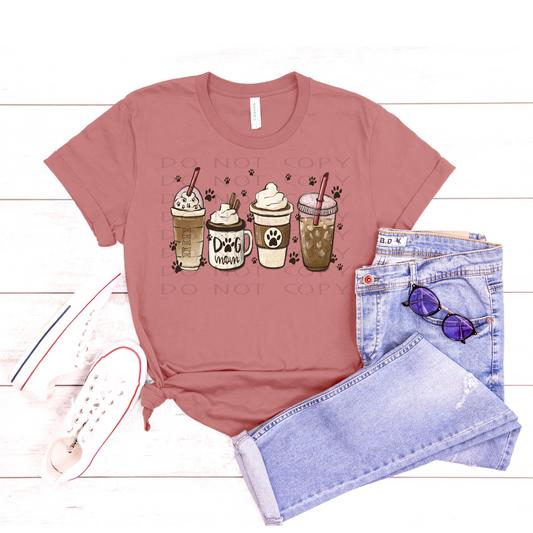 Dog Mom DTF Heat Transfer RTS
