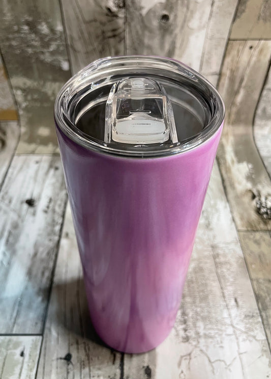 20oz Blank Sublimation Color Changing Sensitive Skinny Straight Tumbler, Hot And Cold Color Change