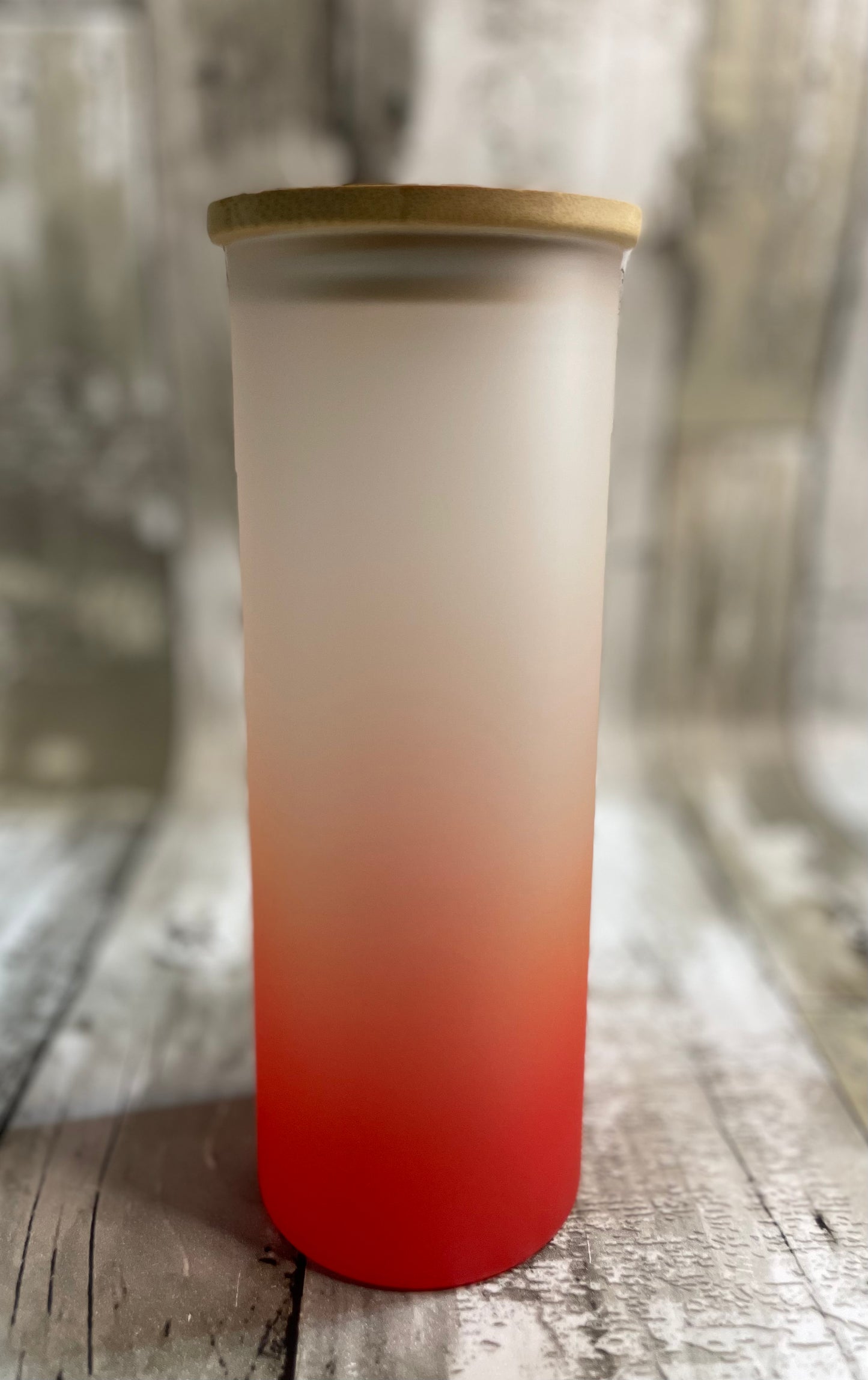 12oz Blank Sublimation Glass Can Color