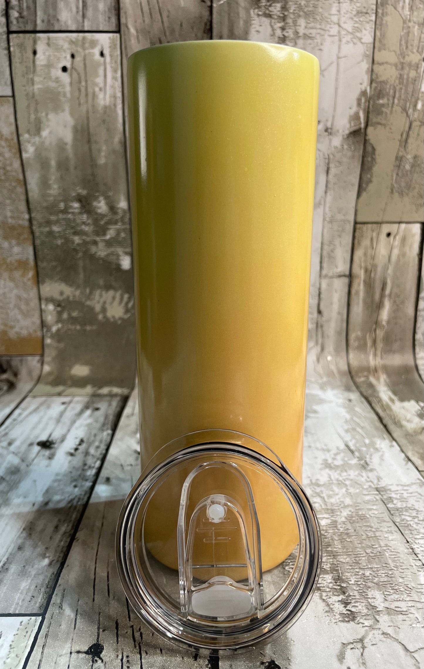 20oz Blank Sublimation Color Changing Sensitive Skinny Straight Tumbler, Hot And Cold Color Change