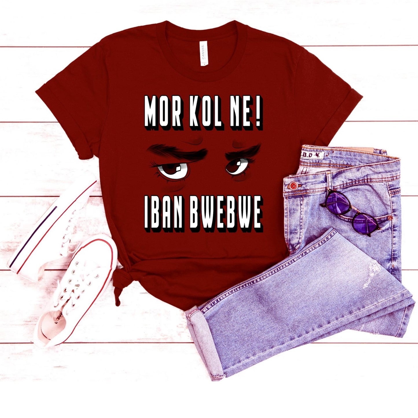 T-shirt Mor Kol Ne Iban Bwebwe
