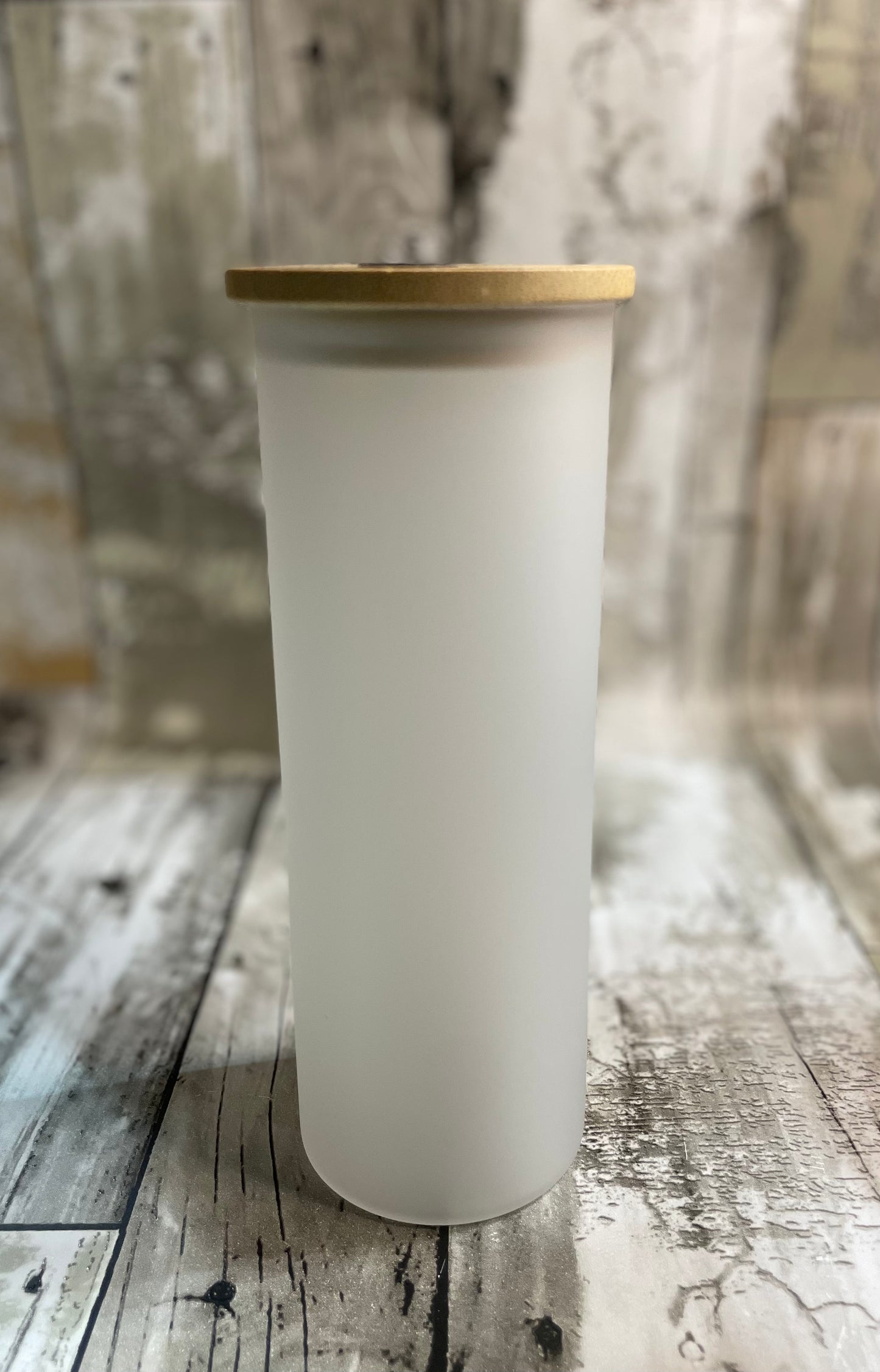 12oz Blank Sublimation Glass Can Color