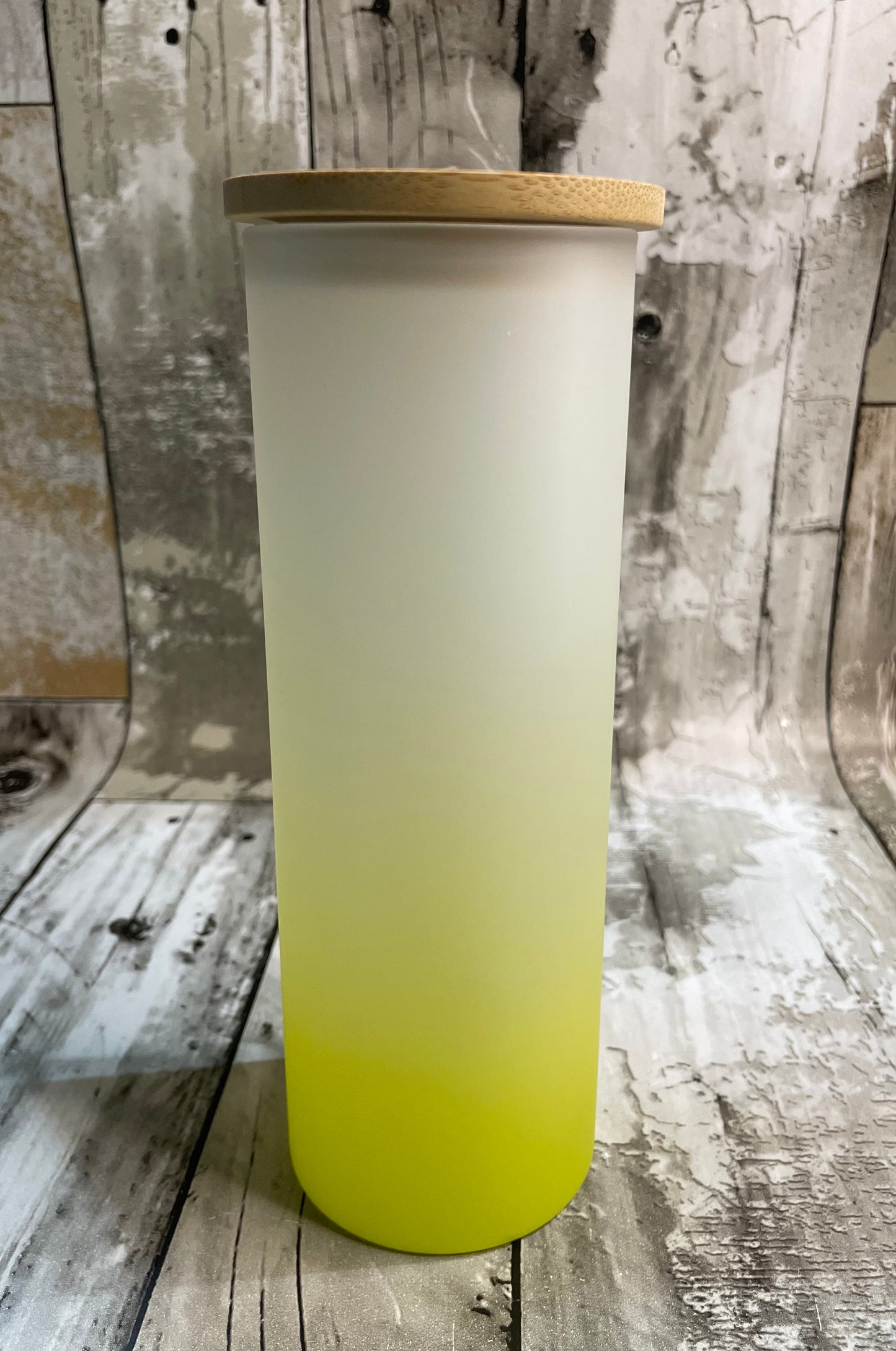12oz Blank Sublimation Glass Can Color