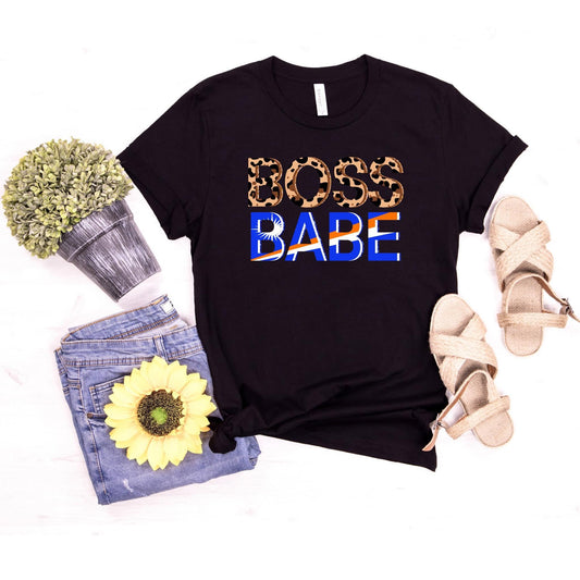 T-shirt BOSS BABE